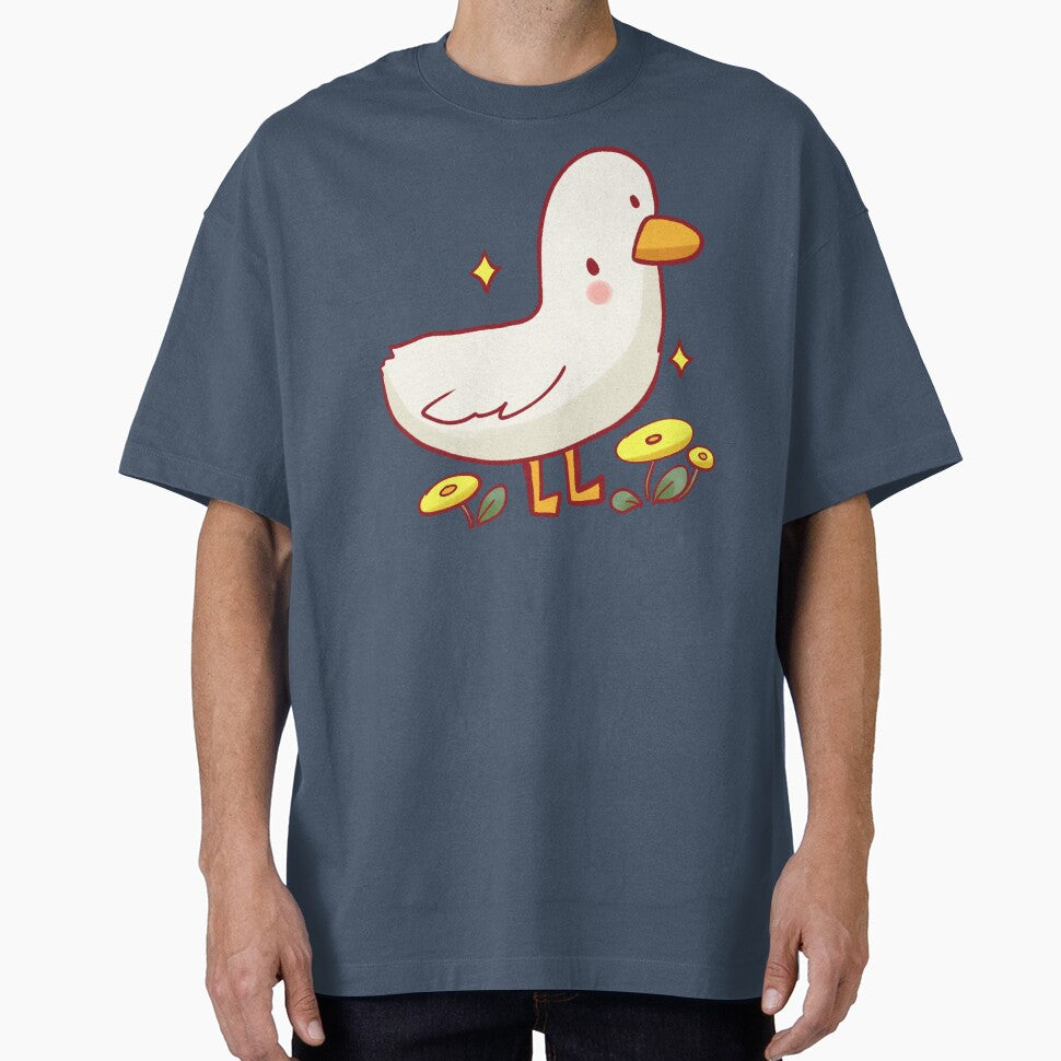 Funny duck illustration by Mayarart