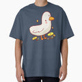 Funny duck illustration by Mayarart