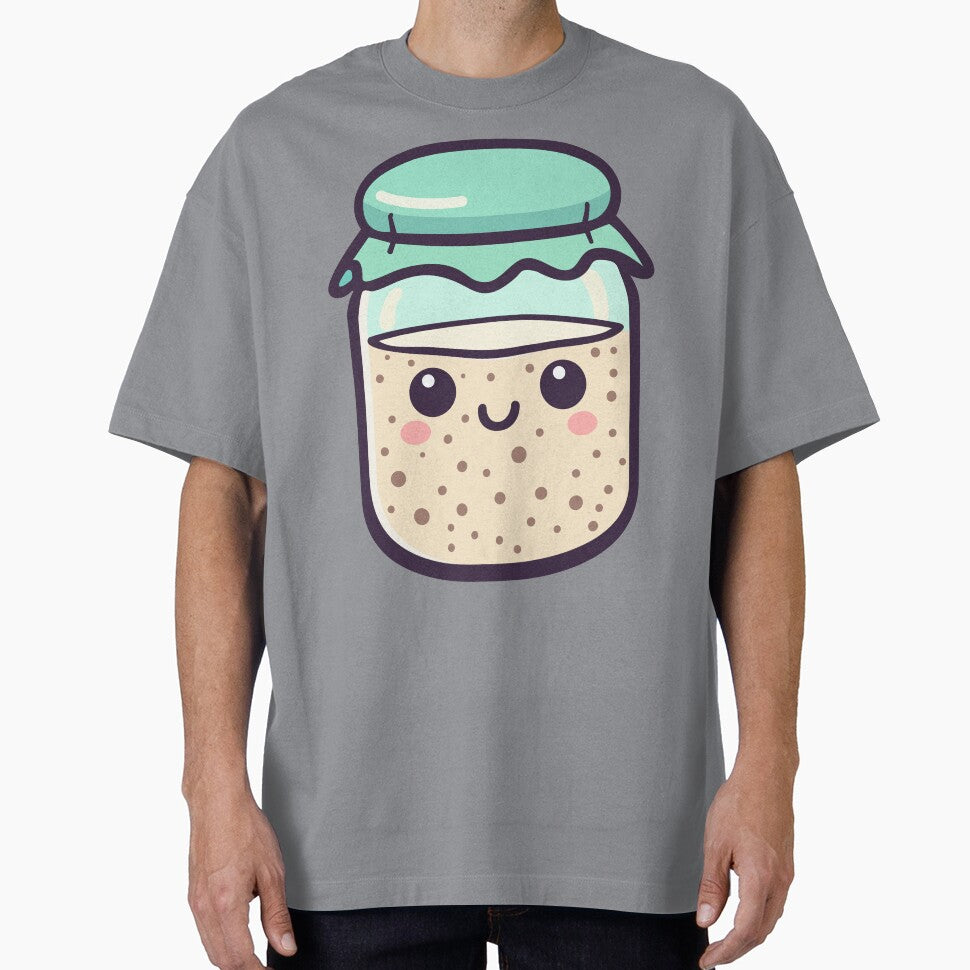 Mint Cute Sourdough Art by BRU Design