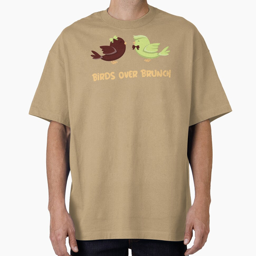 Birds Over Brunch funny Bird Watching Women by Jane Pierce Art