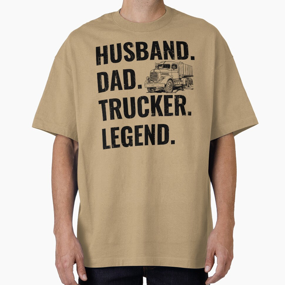 Husband Dad Trucker Legend by gogo-jr
