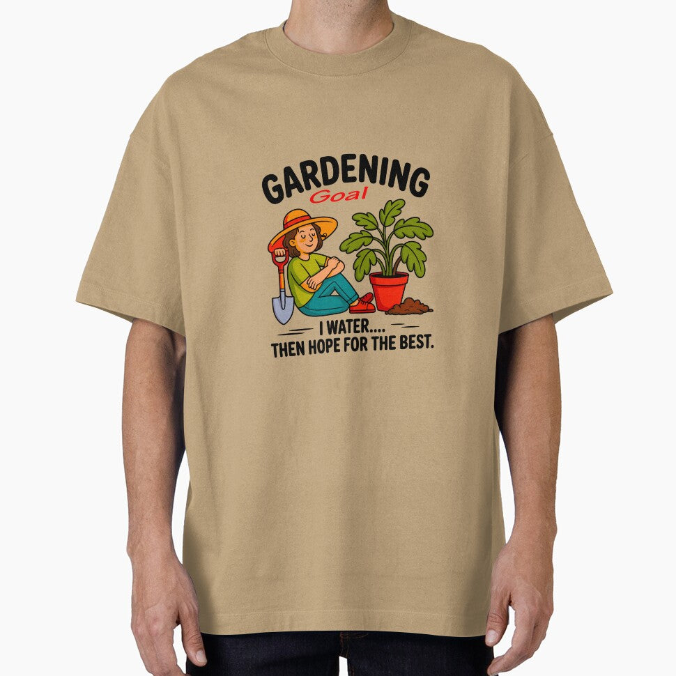 Gardening Goal I Water Then Hope For The Best by TZehrfeldPhotos