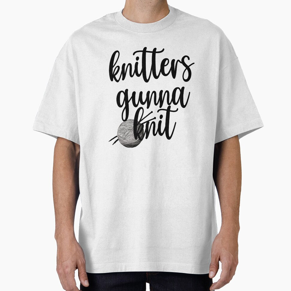 Knitters gunna knit cute knitting by Doooriginals