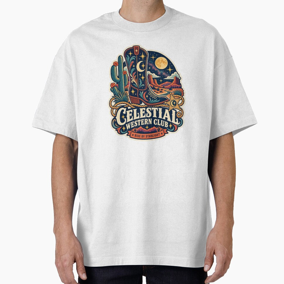 Celestial Western Club – Ride by Starlight by Odd Hours Studio