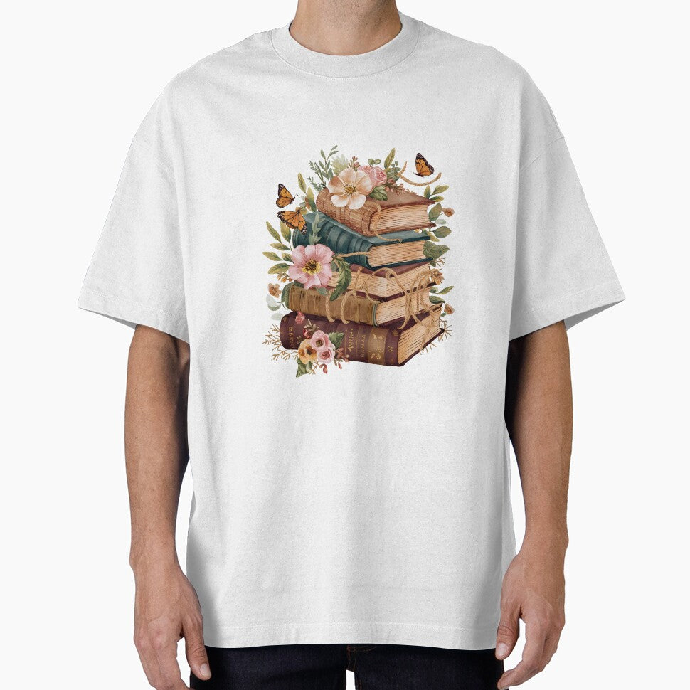 Floral Book Lover by kadryshop