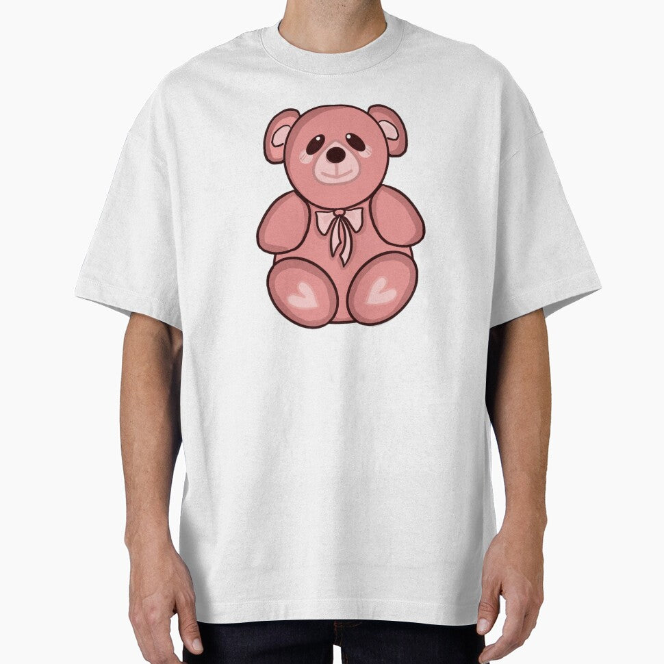 Cute Pink Teddy Bear Sticker by artiistsama