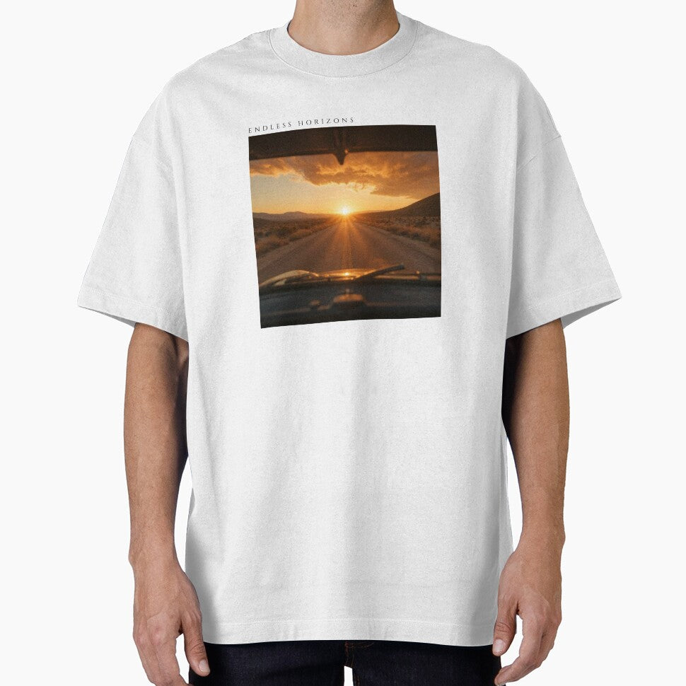 Endless Horizons (white) by BackroadVibes