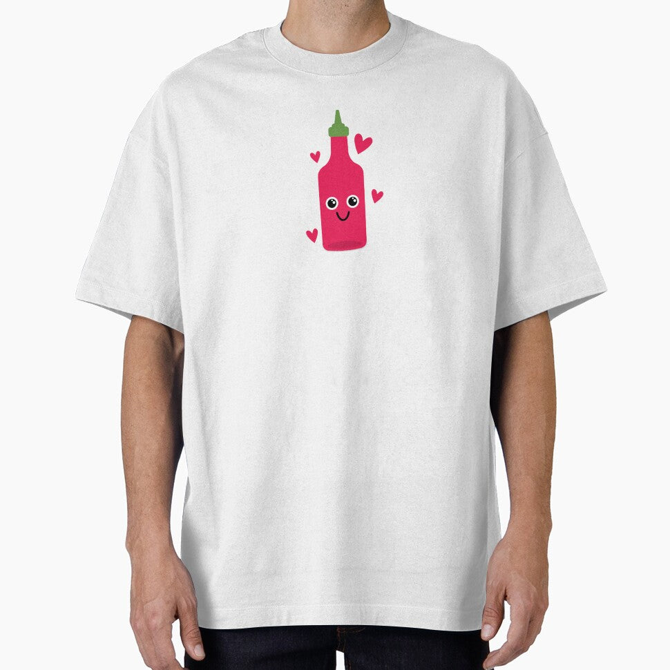 Cute Kawaii Happy Hot Sauce Bottle by KawaiiStickers-