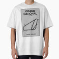 Minimalist Grand National Horse Racing Line Print by The Circuit Collection