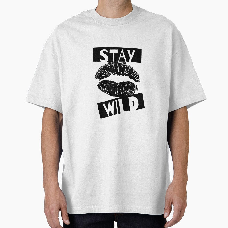 Stay wild lips by mollymoomedia