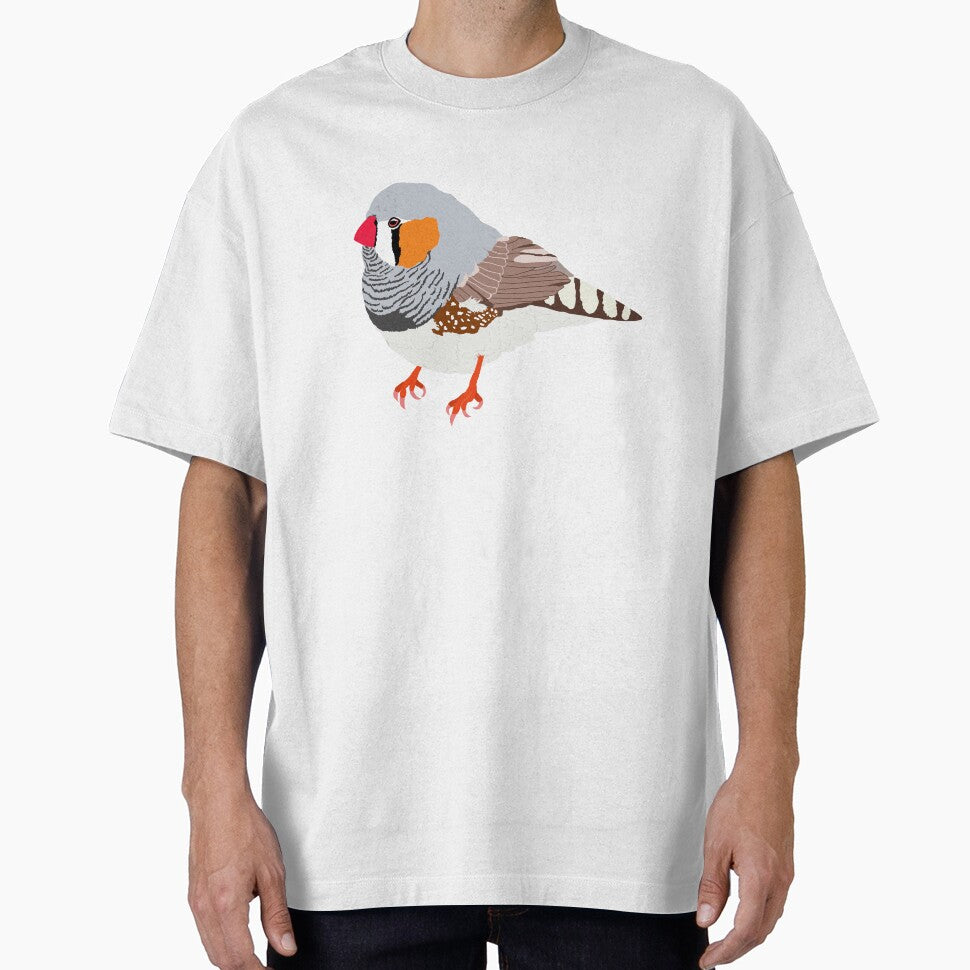 Cute Zebra Finch Bird by TiffinByLK