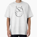 Owl Minimalist One Line Art by Heathermarie321