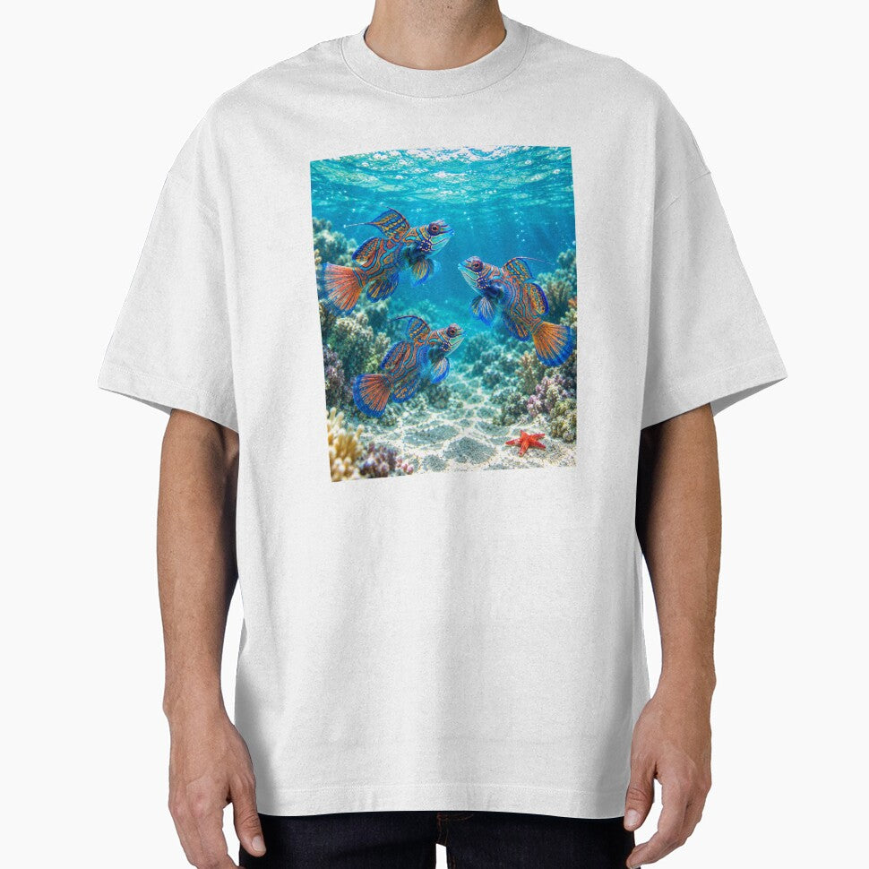 Lost in the Blue - Mandarin Dragonets by BeeStylishTees