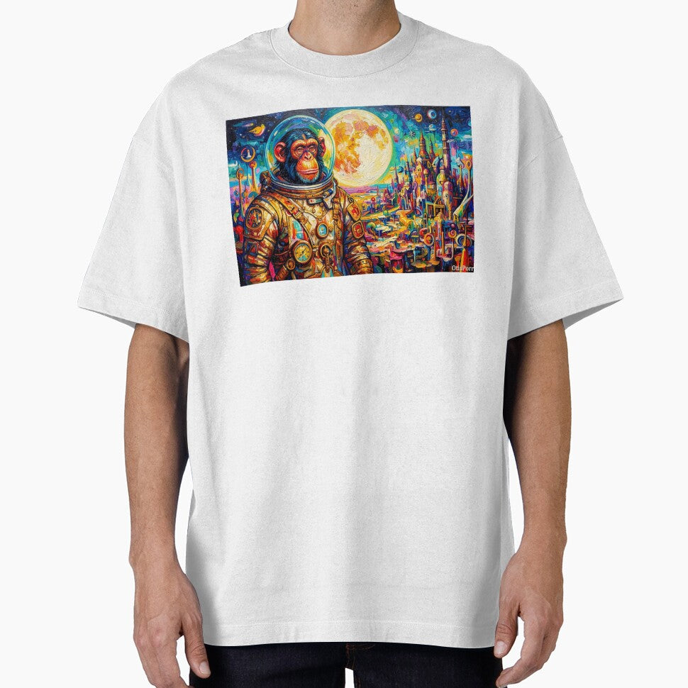 STEAMPUNK ASTRONAUT-CHIMPANZEE 4 by truthtopower Unisex