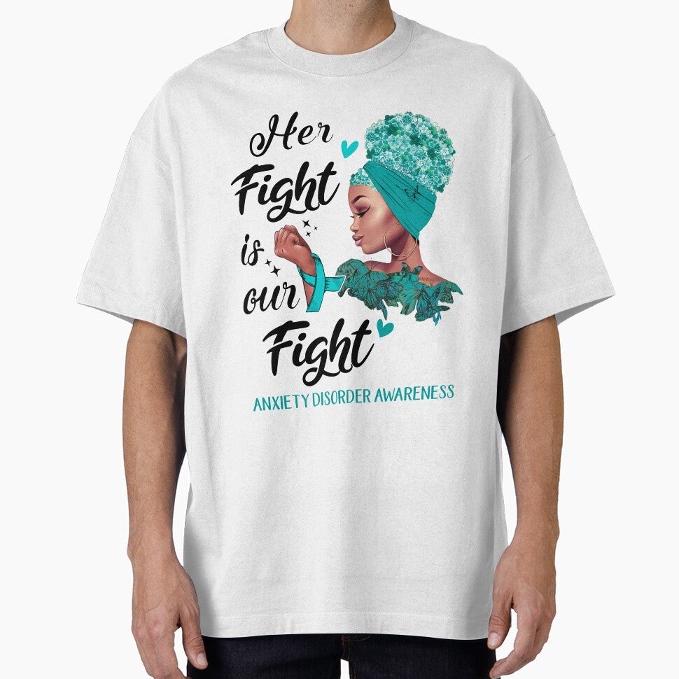 Anxiety Disorder Awareness - Her Fight is Our Fight by RidnerStore