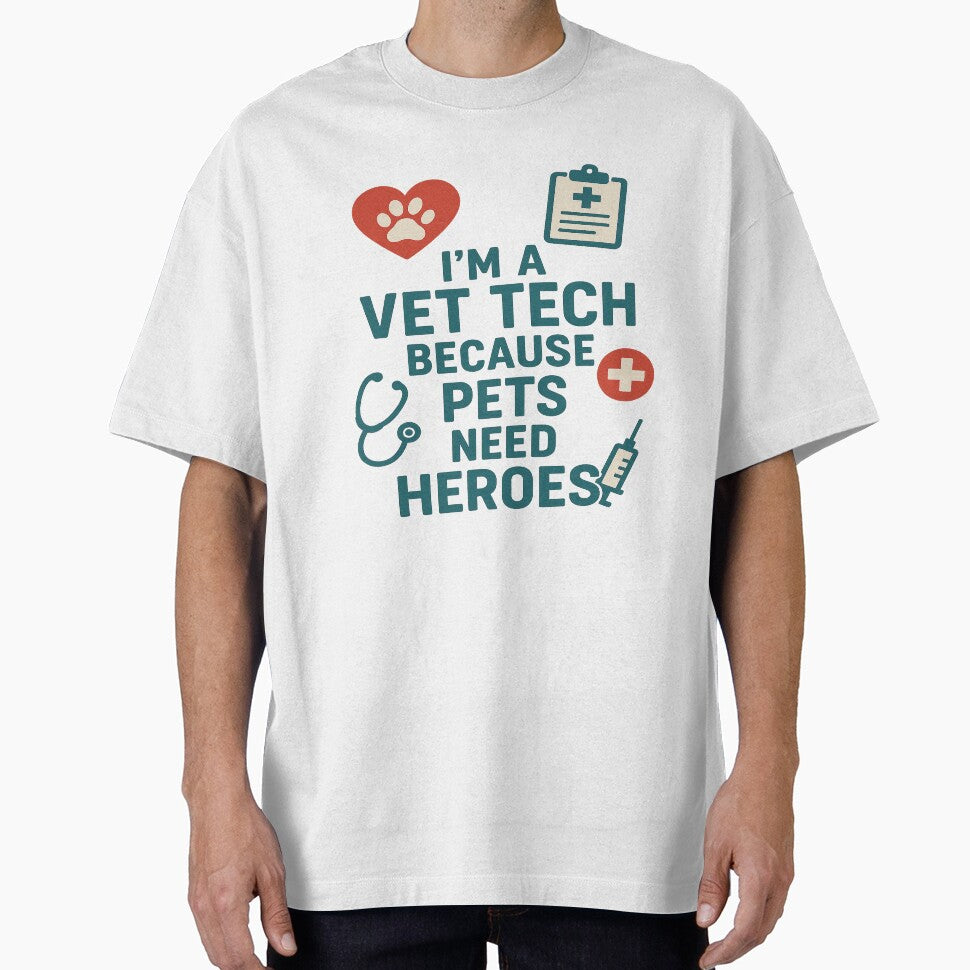 I'm a vet tech because pets need heroes by Farbenmieze