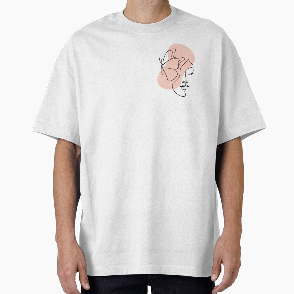 Abstract Minimalist Line Art by JKWEARSTUDIO