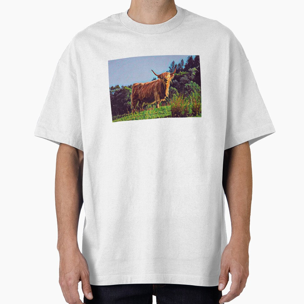 Highland Cow Painting by TheAnimalZ00