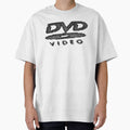 Retro Black DVD Video Logo Y2K Aesthetic 2000s Nostalgia Tech by TrxshWear