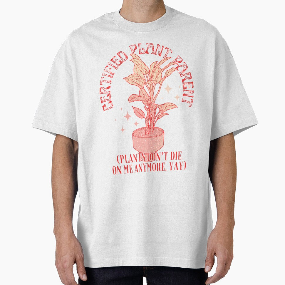 Certified Plant Parent. Plants Don’t Die on Me Anymore (Orange) by ObsidianDaz