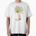 Cowboy Boot Wildflower by GenesixDesign