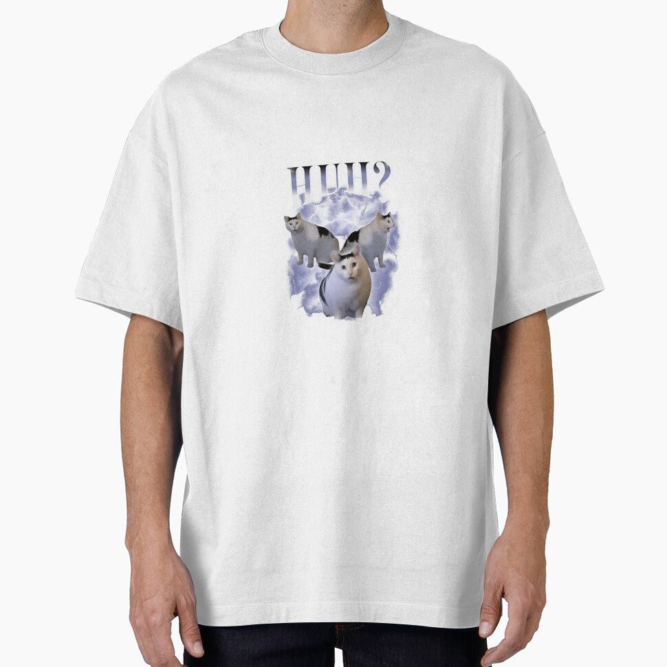 Huh Cat Chonky Ben Meme 90S Bootleg Vintage by jaleelwren1
