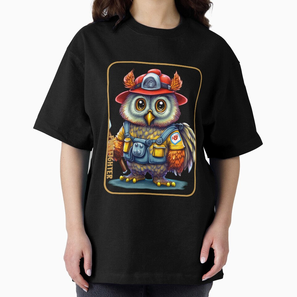 Firefighter, owl lover by HarriPaloma