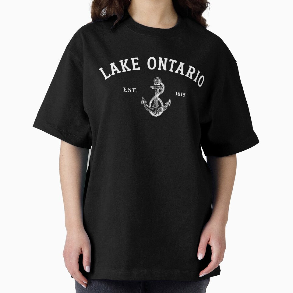 Lake Ontario Vintage Anchor Great Lakes Nautical Design by Abigaildixon92