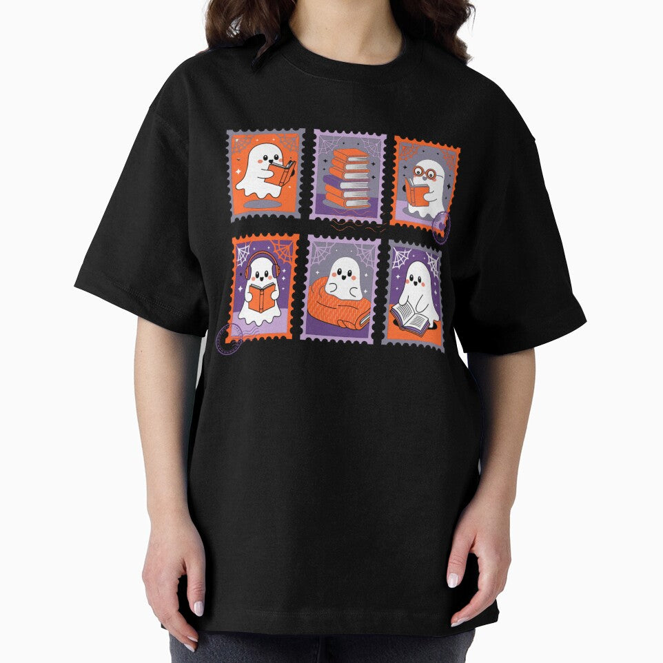 Halloween ghosts stamp design by BosskaDesign