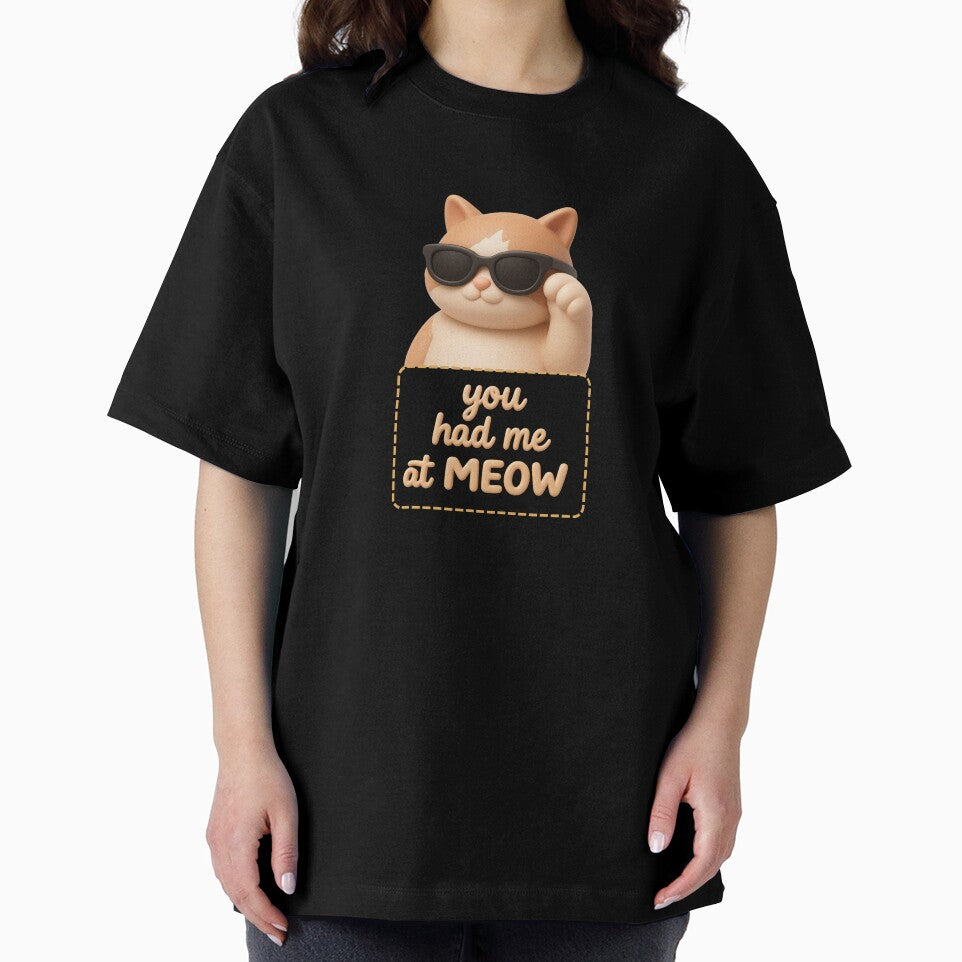 Funny Ginger Cat 3D Clay Sticker - Cat Pun Quote by thazinart