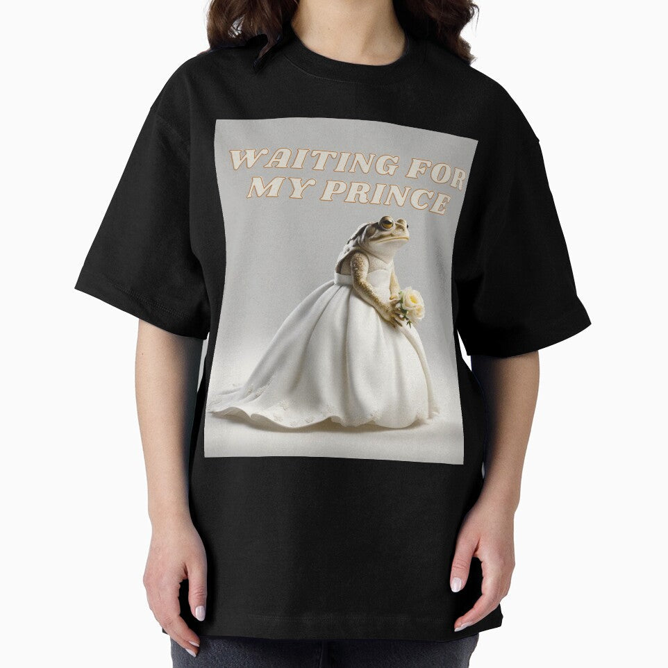 princess frog waiting for prince- funny gift for single woman by LOKOthing Unisex
