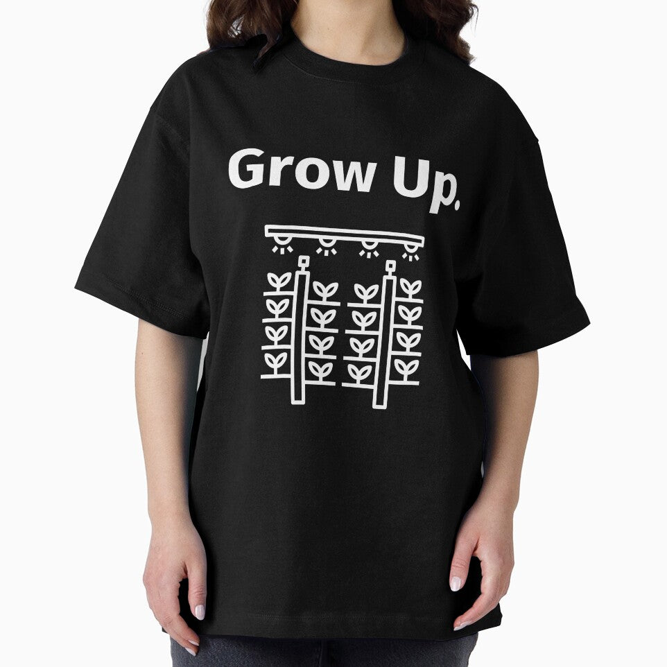 Grow Up - Vertical Gardening Funny by muradian7