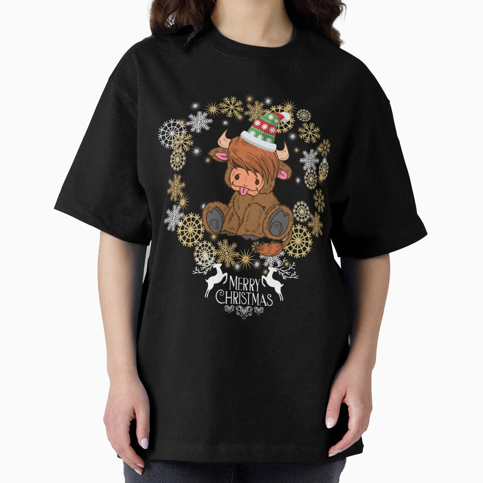 Christmas cow by ProYoun Designs