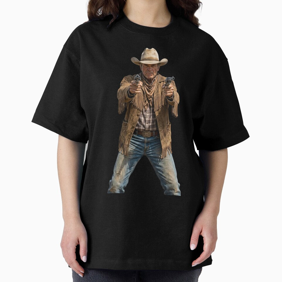 Vintage Wild West Cowboy Gunslinger Illustration by Utopian-Magic