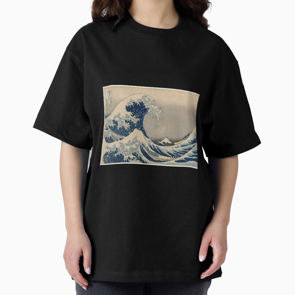 Houkusai ocean waves print by bayan baker