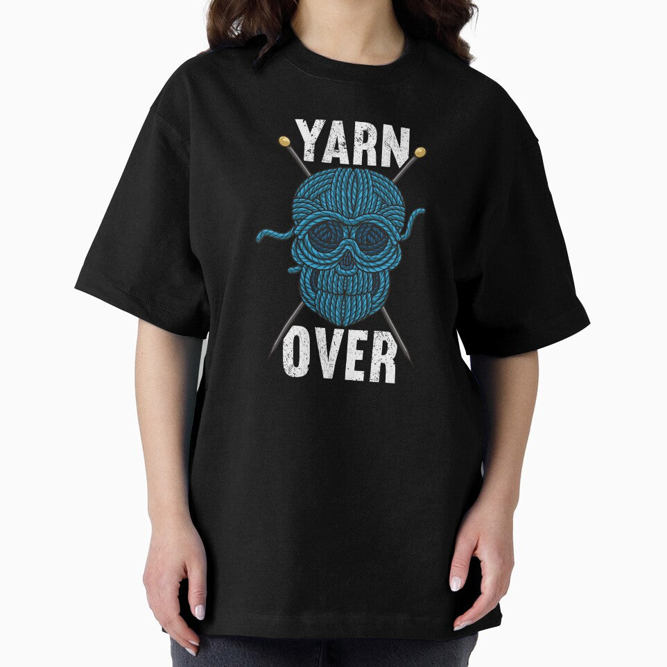 Yarn Over Crochet Sewing Knitting Nerd Handicraft by anziehend