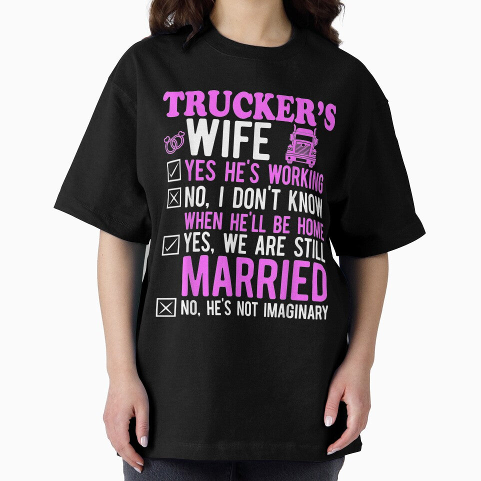 Trucker Wife Hus Truck Driver by patsa4