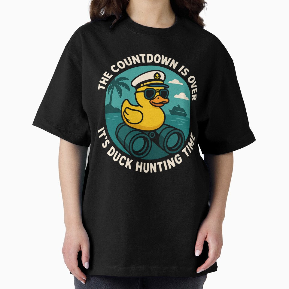 The Countdown Is Over Its Duck Hunting Time Funny Cruise Rubber Duck by ZBIFBOUETLA