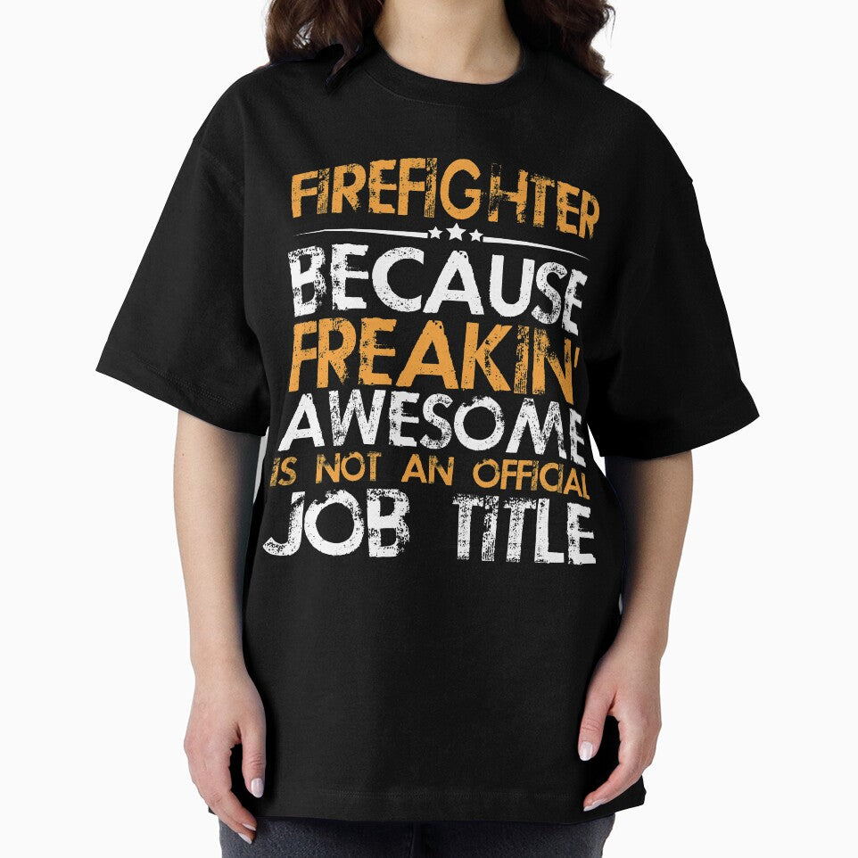Firefighter Awesome Job Title by URBANBOX