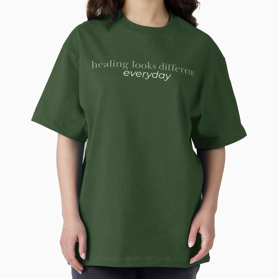 Healing Looks Different Everyday - Growth Mindset Mental Health by GentleBecoming