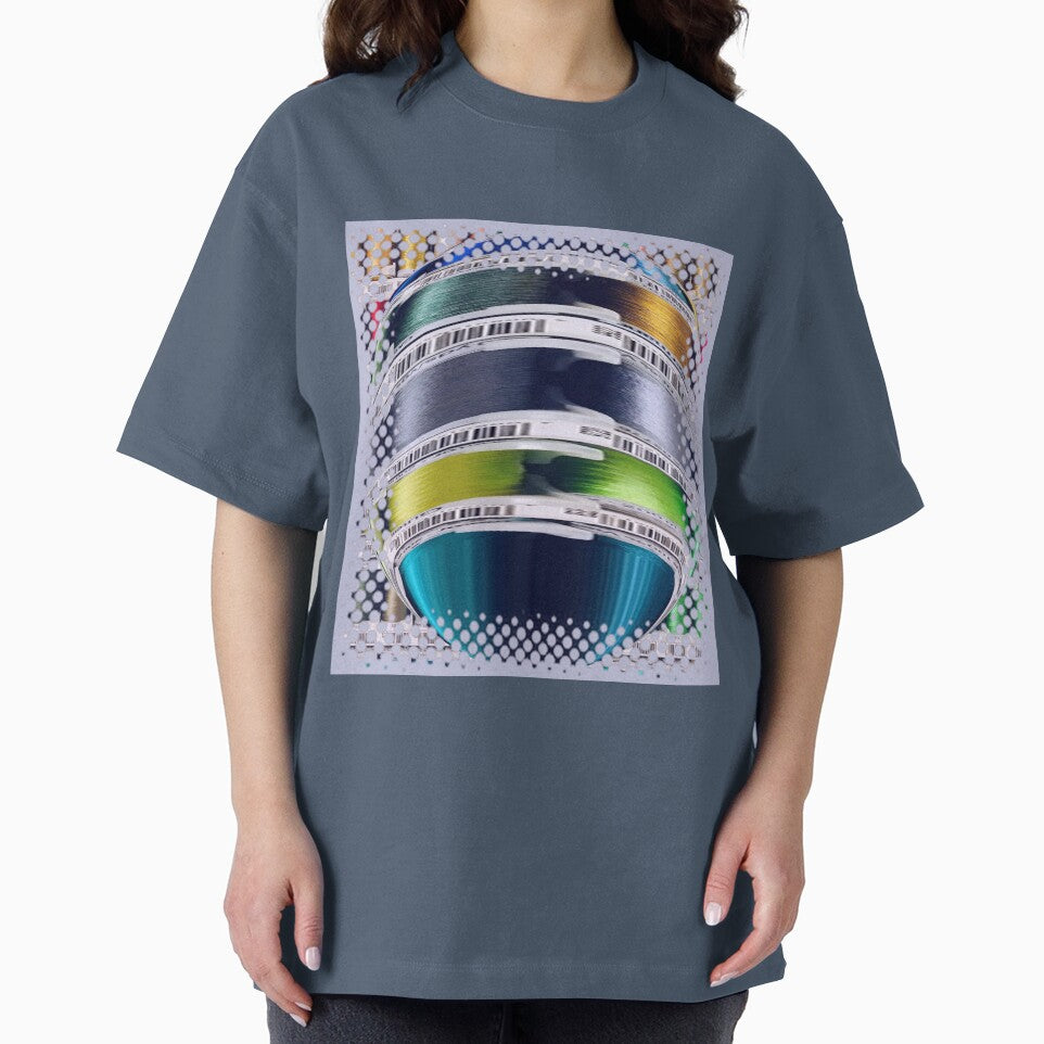Threads in Lavander silver teal colors by Iritof by iritof