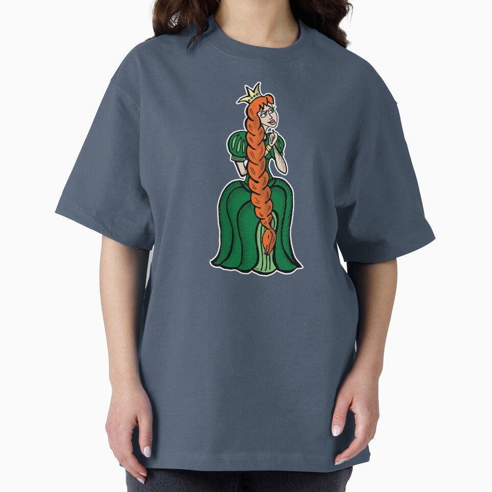 Funny Rapunzel Sticker – Book Lover Gift Ginger Redhead Princess Mug Art by MyxaART