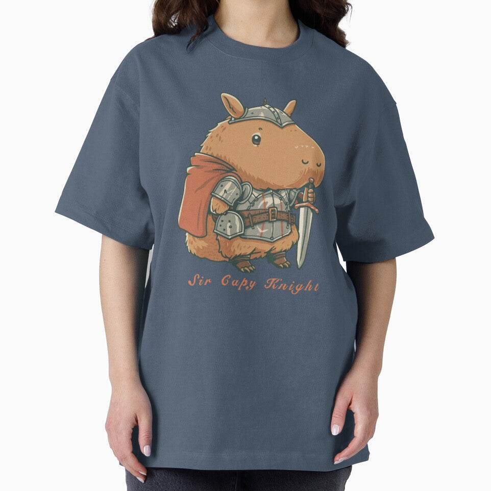 Cute Capybara Knight in Shining Amor by EclipseThreads