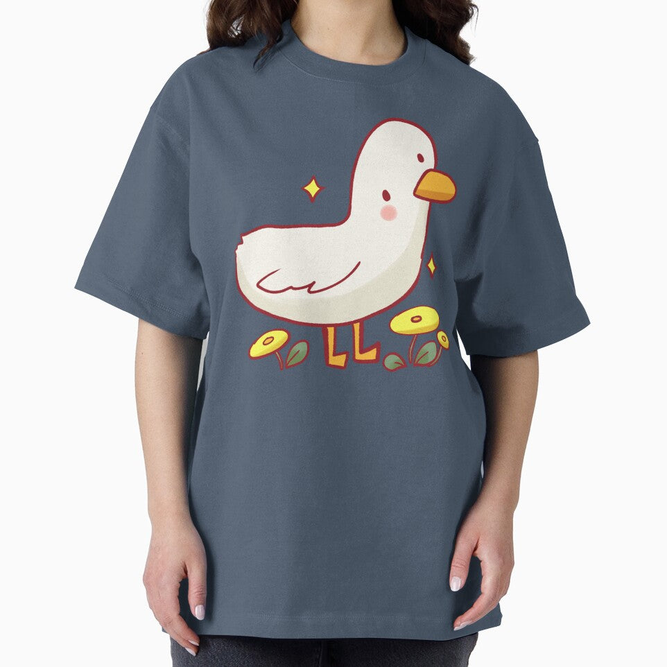 Funny duck illustration by Mayarart