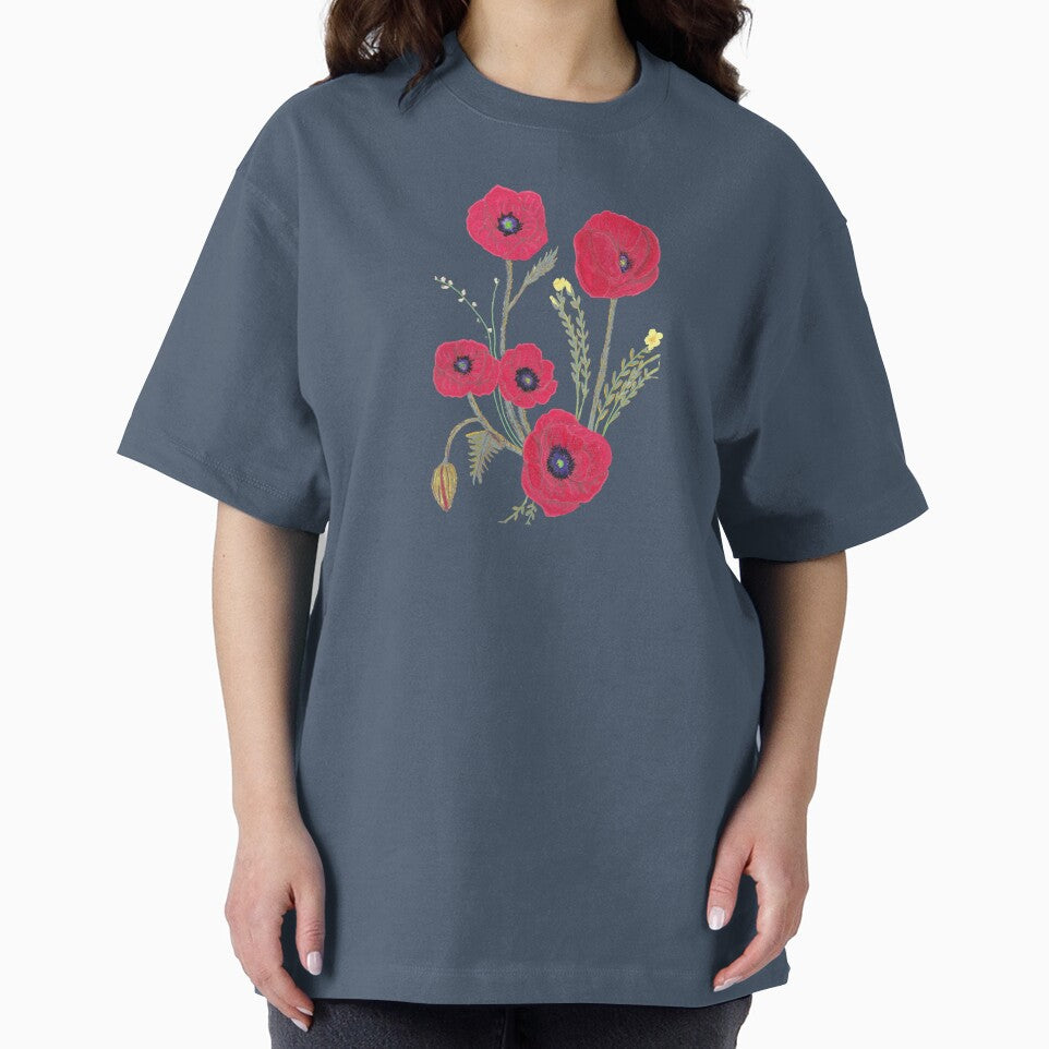 Red Poppies by KStevensonart