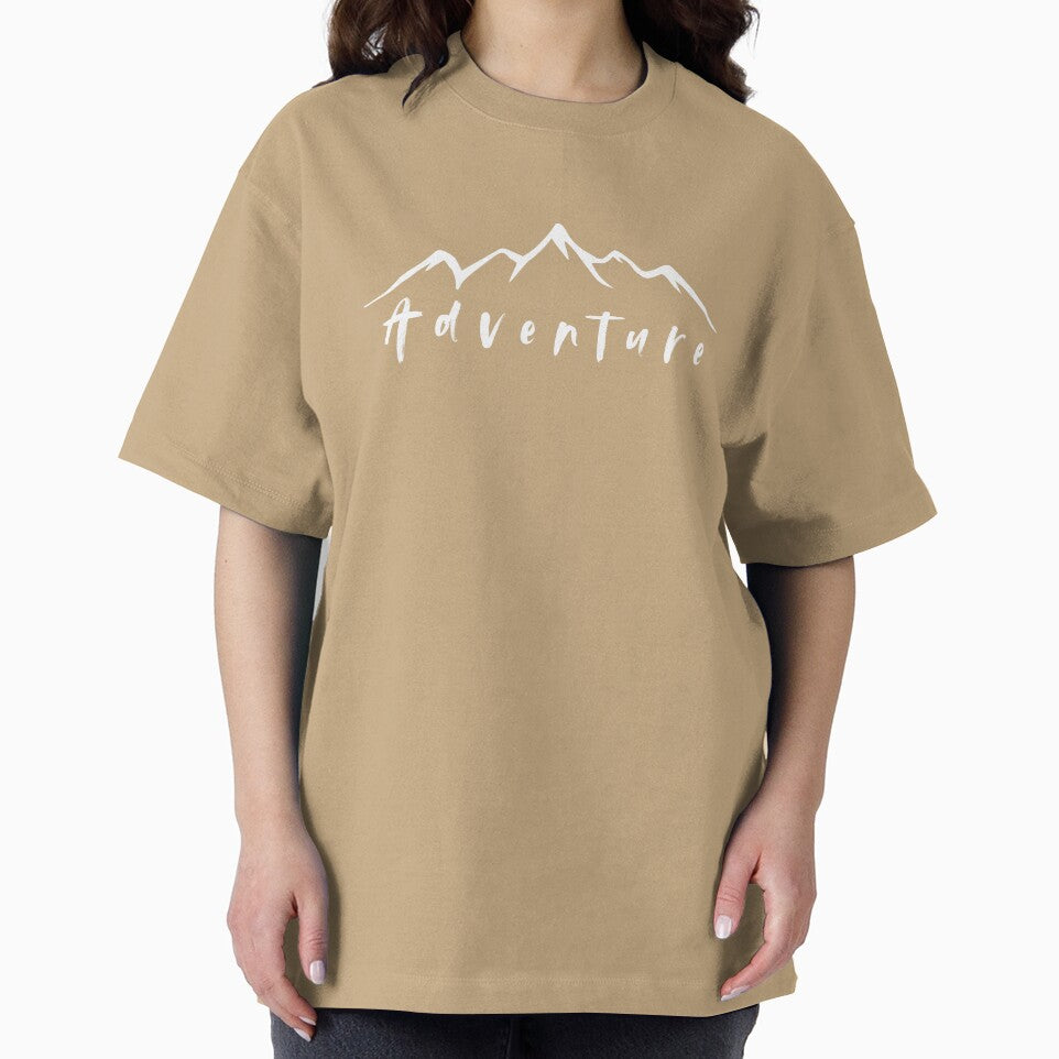 Adventure Mountain Hiking Nature Lover T-Shirt by wecrea