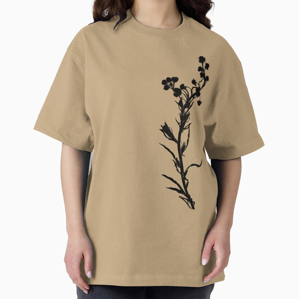 Wildflower Botanical Silhouette – Original Cyanotype Art by The Snarky Ph.D.: A Study in Botanicals