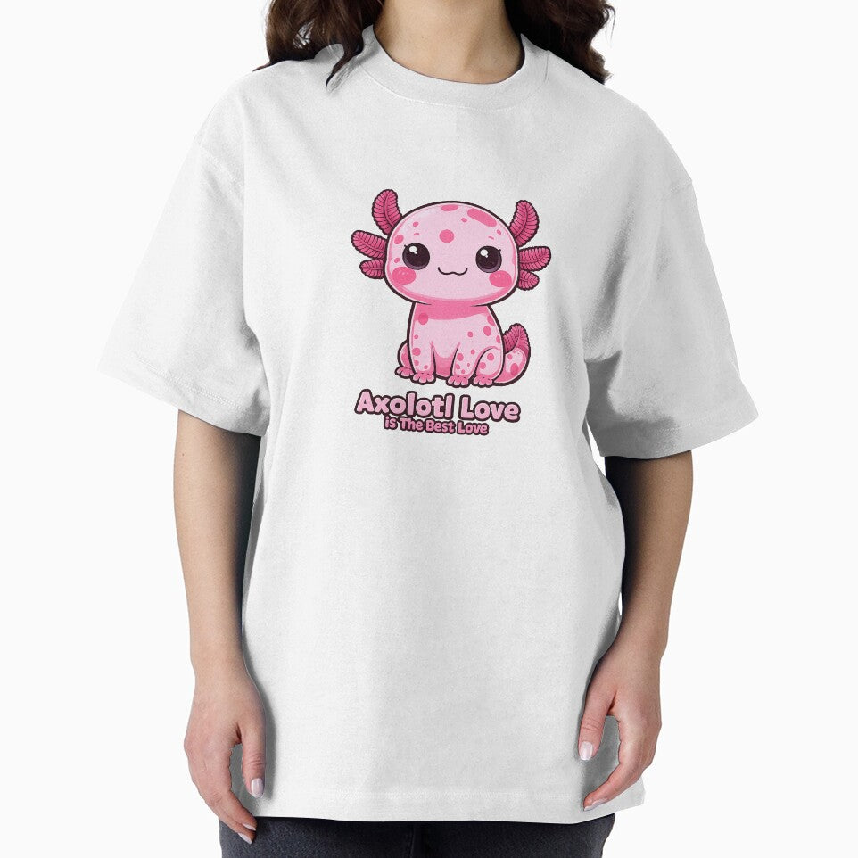 Axolotl Love Is The Best Love Cute Axolotl Shirt by Arties4Bread⭐⭐⭐⭐⭐