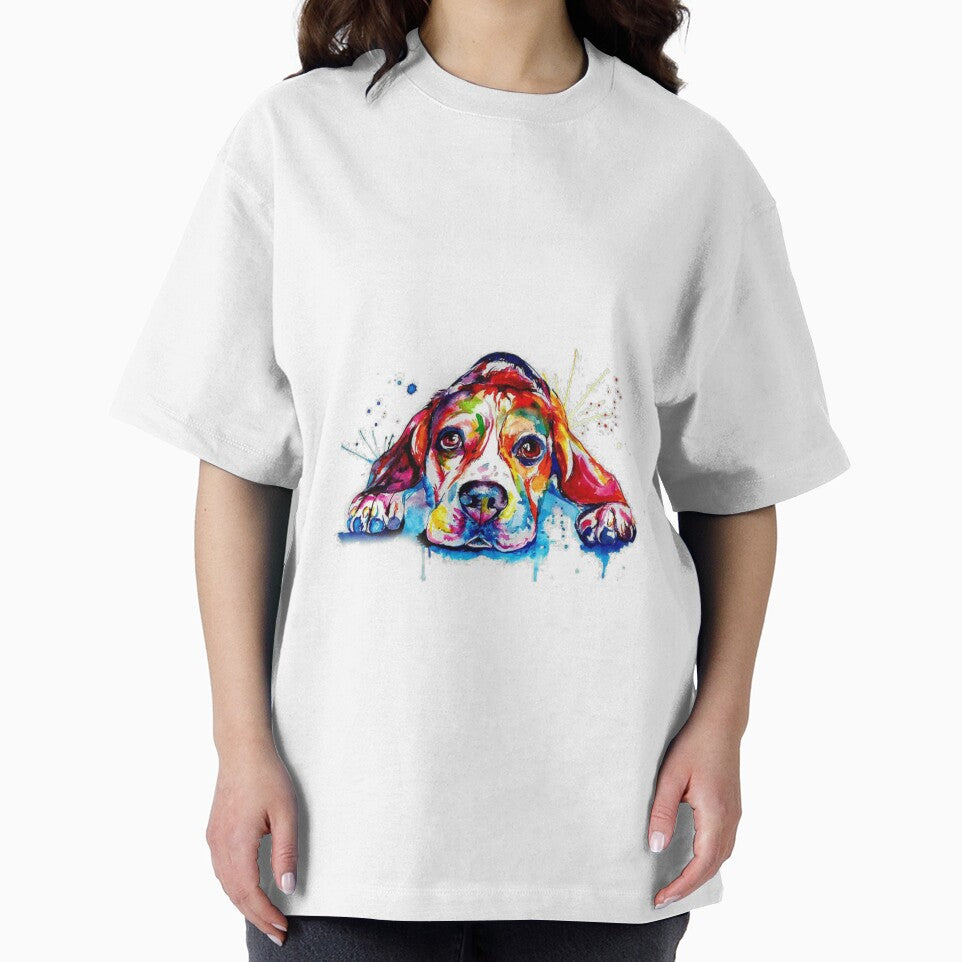 Dog Drawing Watercolor by Pixel4Art