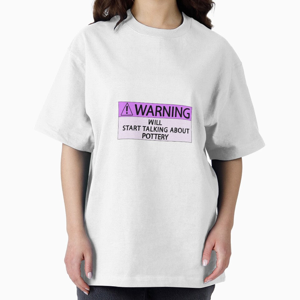 Warning will start talking about pottery by Happyclayco